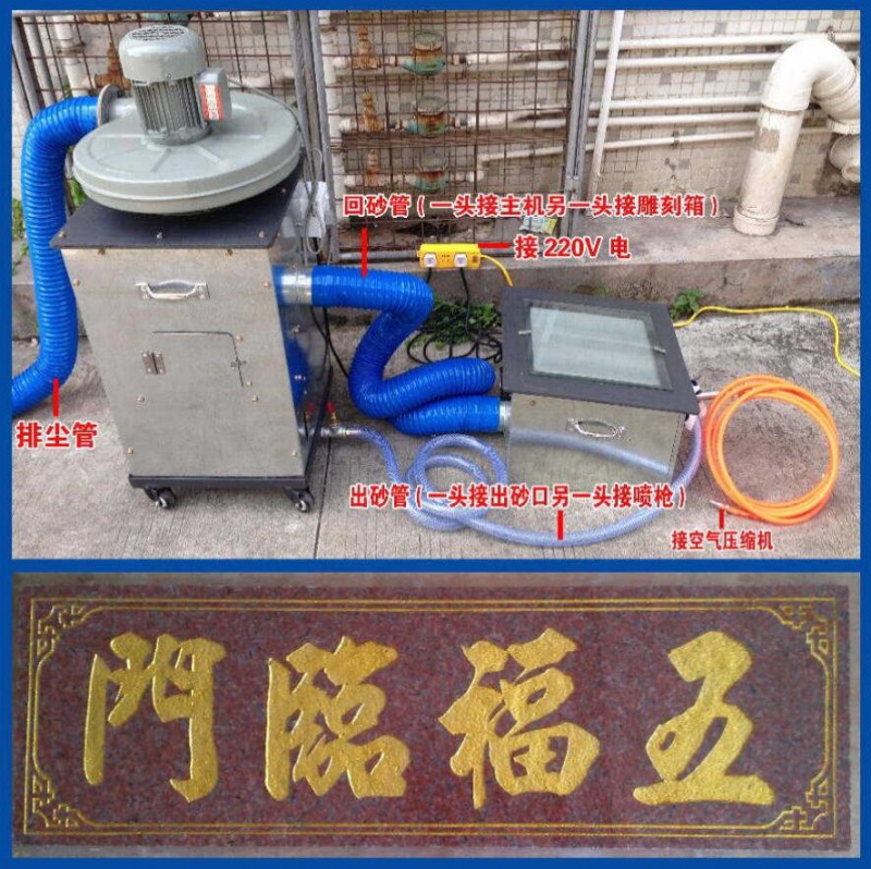 墓碑,石碑,石材噴砂雕刻機(jī)【盈豐】