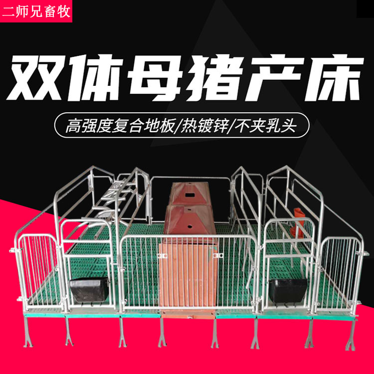 母豬產床豬用分娩床產保兩用產床 保育床一體養(yǎng)豬設備